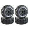 112mm 1/10 RC Short Course Truck set z tread Strong grip Wear-resistant Rubber tire 12mm Hex Suitable for upgrading all brands of 1/10 RC off-road vehicles OEM parts,W33/4PCS view 1