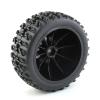 112mm 1/10 RC Short Course Truck set z tread Strong grip Wear-resistant Rubber tire 12mm Hex Suitable for upgrading all brands of 1/10 RC off-road vehicles OEM parts,W33/4PCS view 4