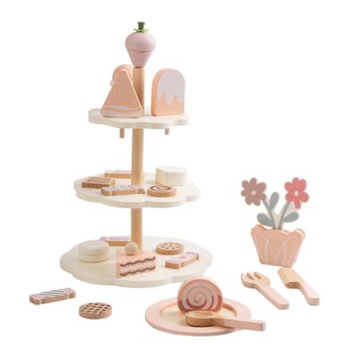 Wooden Tea Party Set Tea Set Pretend Play