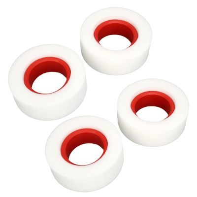 Keenso RC Crawler Tire Foam Dual Stage Soft Sponge for 1/10 1/8 RC Car Crawler, Clear Color Suitable for SCX10, Etc. (Red)