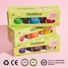 ChildGen Natural Play Dough Set, Non-Toxic, Super Soft, Long Lasting Playdough, Modeling Dough, Kids Arts & Crafts, Preschool Toys, 3-Pack of 4.5-Ounce Cans (Yellow, Pink, Orange) view 4