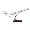17.7 1:70 Scale Airplane Model G650 Gulfstream Plane Model Diecast Collectibles Resin Aircraft Model for Collection Or Gift view 1