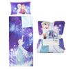 Jay Franco Kids Slumber Bag and Pillow - 54 x 27 Inch Comfy Indoor Sleeping Bag for School and Sleepovers, 2 Piece Set, Purple - Frozen view 1