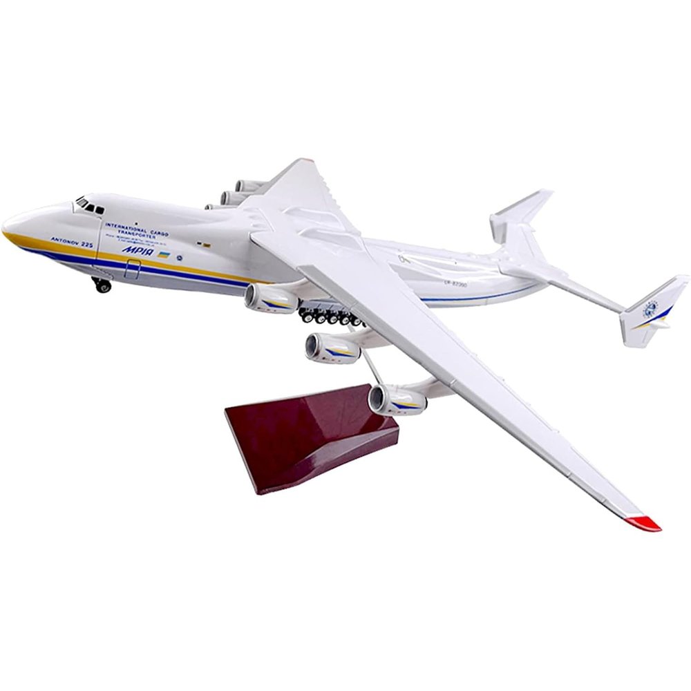 16.5" 1/200 Scale Large ANTONOV AN-225 Ukraine Airplane Model Diecast Transport Aircraft Model for Collection or Gift