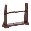 Amosfun Miniature Sword Rack Freestanding Desktop Sword Stand for Collectible Models Space-Saving Display Holder Easy-Setup Bracket for Desk Decoration 2.75 X 2.16 X 0.59 in view 1