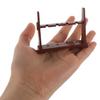 Amosfun Miniature Sword Rack Freestanding Desktop Sword Stand for Collectible Models Space-Saving Display Holder Easy-Setup Bracket for Desk Decoration 2.75 X 2.16 X 0.59 in view 3