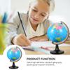 BESPORTBLE 1Pc Educational World Globe with Stand Desktop Geography Globe for Boy Girl Adults Stylish Tabletop Display for Home Office Homeowners view 3
