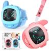 Walkie Talkie Kid's WatchesToys for Boys Girls Aged 3 to 12 Years Old for Outdoor Adventure, Camping,and Birthday Giftswith Wearable/Lanyard/Handheld 2 Pack3280 ft Talk Range view 1