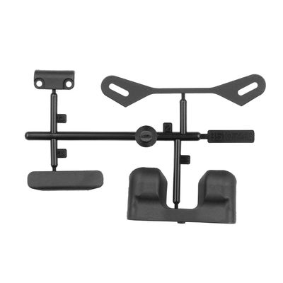 ASC92525 Associated RC10B84 Shock Tower Covers & Bumper Set