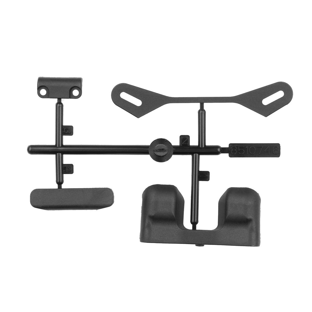 ASC92525 Associated RC10B84 Shock Tower Covers & Bumper Set