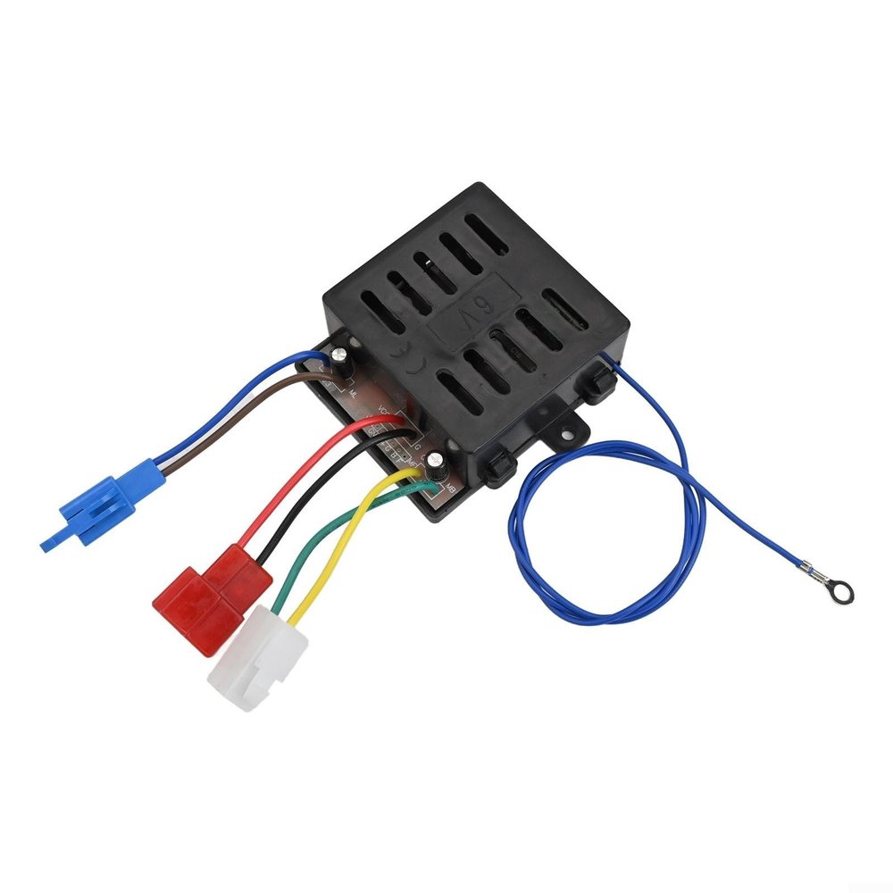 High Performance Remote Control Receiver at 27MHz for Kids' Electric Cars Compatible with Both Voltage Levels (6V/12V) (6V Receiver)