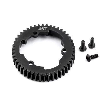 RC Spare Part Compatible with Traxxas 1/5 for X-Maxx 1/7 XO-1 1/10 for E-Revo 2.0 for VXL for MAXX RC Car Upgrades Parts Steel Metal 46T Spur Gear 6447X