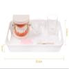 LLTCMAOYI Montessori Brushing and Washing Set Toys, Early Education Life Brushing Teaching AIDS Model view 2