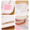 LLTCMAOYI Montessori Brushing and Washing Set Toys, Early Education Life Brushing Teaching AIDS Model view 4