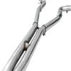 AWE Track Cat-Back Exhaust, Black Tips 2017-2023 Charger 5.7L view 2