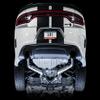AWE Track Cat-Back Exhaust, Black Tips 2017-2023 Charger 5.7L view 3