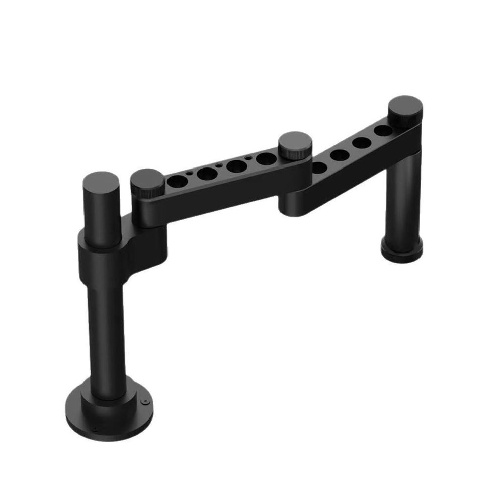 360 Degree Rotating Metal Microscope Arm With Telescopic Foldable Feature Adjustable Mount For Scientific Exploration Home Science Exploration Stand