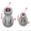 2-piece Metal Transmission Gear T29xT21&T20xT12 Compatible with C2&C3-014G/024G BD-6 Metal Lathe Spindle Double Gear Universal view 2