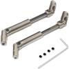 1/10 WPL C74 C-74 Warrior JA11 Steel Drive Shaft Universal Joint for RC Car Modified Metal Upgrade Parts(2Pcs Silver) (2pcs Silver) view 1