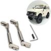 1/10 WPL C74 C-74 Warrior JA11 Steel Drive Shaft Universal Joint for RC Car Modified Metal Upgrade Parts(2Pcs Silver) (2pcs Silver) view 2