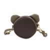 Amamcy Cute Round shape Purse for Girls Women Small Mouse Ear Crossbody Bag Soft Leather Round Purse Cute Wallet Coin Purses view 4