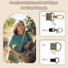 Nature Collection Bag for Rock,Leaf, Pine Cones, Beach Glass, Kids, Teens & Women Canvas Crossbody Treasure Hunting Bag with Drawstring Closure,Sand-Sifting Mesh Bottom & 2 Compartments Army Green view 4