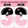 15.7 x 11.5 x 3 Inch Pink Bow Number 3 Pinata,Pink Bow Birthday Decorations, Fillable Hanging Piata with Stick Blindfold Confetti for Girls Boys 3rd Anniversary Party Decorations view 4