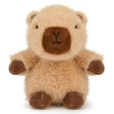 ABEARCAR Capybara Plush Soft Cute Stuffed Animals 6" Capybara Stuffed Plushies Pillow Birthday Christmas Valentine's Day Gifts for Kids Girlfriend