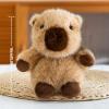 ABEARCAR Capybara Plush Soft Cute Stuffed Animals 6" Capybara Stuffed Plushies Pillow Birthday Christmas Valentine's Day Gifts for Kids Girlfriend view 4
