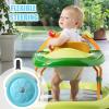4-Piece Baby Stroll Replacement Wheel, 4 Pieces Stroller Swivel Casters for Baby Tricycle | Smooth Rolling Tricycle Walker Wheels, for Living Room, Outdoor, Travel, Gear, Home Use view 2