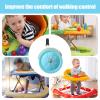 4-Piece Baby Stroll Replacement Wheel, 4 Pieces Stroller Swivel Casters for Baby Tricycle | Smooth Rolling Tricycle Walker Wheels, for Living Room, Outdoor, Travel, Gear, Home Use view 3