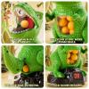 XINNOVEL Movable Dinosaur Shooting for Toys Kids 4-6, Electronic Kids Target Games with 2 Air Pump Guns, LCD Score Record, Sound, 48 Foam Balls, Birthday Gifts for 3 4 5 6 7 8 9 Year Old Boys Girls view 2
