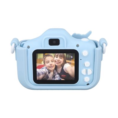 aqxreight Kids Camera Camera 2 0in Screen 1080P Video Toy with 32G Memory Card Focusing Has Photos Kids CameraKids Video CameraKids Selfie CameraChildren CameraVideo (Blue)