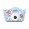 aqxreight Kids Camera Camera 2 0in Screen 1080P Video Toy with 32G Memory Card Focusing Has Photos Kids CameraKids Video CameraKids Selfie CameraChildren CameraVideo (Blue) view 3