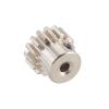 RC Spare Part Compatible with 7075 for Hsp for RGT for Redcat 370 380 390 16T 1/12 1/16 RC Car 2PCS 2.3Mm Shaft Metal Pinion Motor Gear 48DP M0.6 M0.8 view 4
