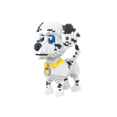 alltogetho Dalmatian Pet Model Micro Mini Building Block Toy - Ideal Festival Gift, Decorative Item - Adorable and Humorous Design for Home Decor
