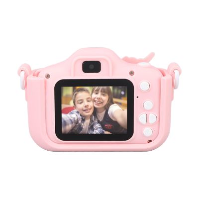 aqxreight Kids Camera Camera 2 0in Screen 1080P Video Toy with 32G Memory Card Focusing Has Photos Kids CameraKids Video CameraKids Selfie CameraChildren CameraVideo (Pink)