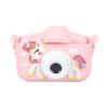 aqxreight Kids Camera Camera 2 0in Screen 1080P Video Toy with 32G Memory Card Focusing Has Photos Kids CameraKids Video CameraKids Selfie CameraChildren CameraVideo (Pink) view 4