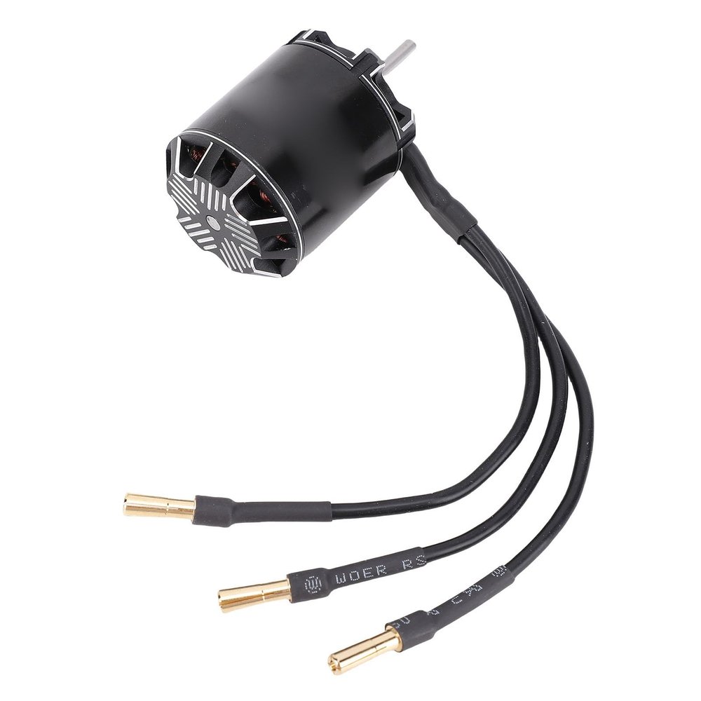 Keenso 1200KV Powerful Engine Without 1/10 RC RC Sock Brush, HIGH TOTION Output Rotor Engine for HPI, LOSI