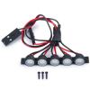 MIXVZARF RC Car Light Bar Kit for Axial for SCX24 AXI00006 for Bronco 1/24 White Bright Roof Light Lamp Bar Kit RC Crawler Car Parts Accessories view 2