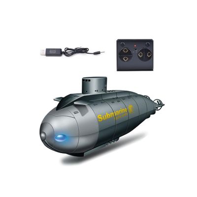 Aetheria Mini RC Submarine 6CH Remote Control Boat Nuclear Submarine Waterproof Diving in Pools, Lake - Indoor & Outdoor Pool, Pond, Bathtub Fun for Adults Blue