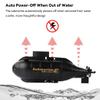 Aetheria Mini RC Submarine 6CH Remote Control Boat Nuclear Submarine Waterproof Diving in Pools, Lake - Indoor & Outdoor Pool, Pond, Bathtub Fun for Adults Blue view 4