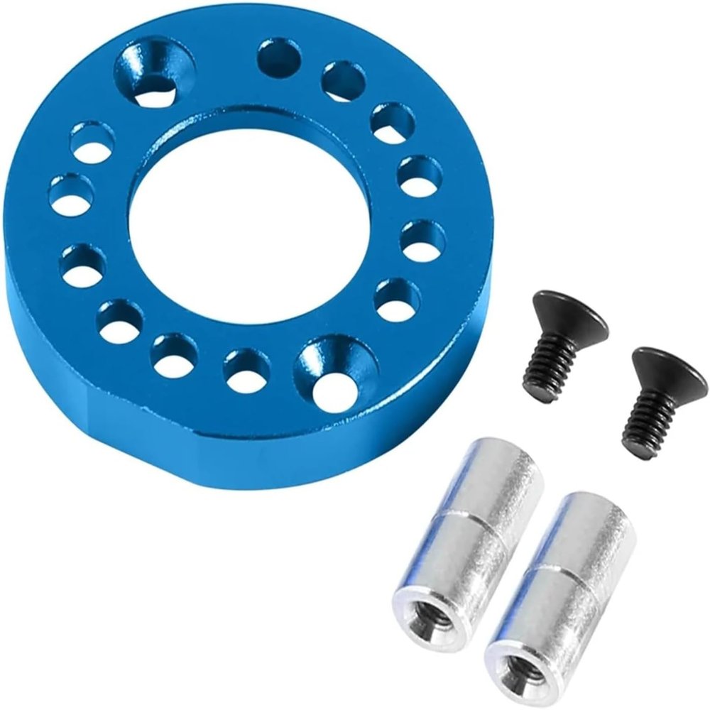 Aluminum Motor Mount for Tam-iya RC TA01/TA02/DF01/for Top Force/for Ma-nta Ray(Blue)