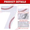 Baseball Birthday Decorations, Baseball Number 7 Piata with Blindfold Stick Blindfold Confetti for Baseball Pinata Sports Theme 7th Birthday Party Supplies (7TH) view 3