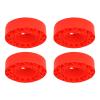 Keenso Customizable Silicone Tire Insertion for SCX10 III 106x42mm 1.9in Tires, Elegant Design, Enhanced Performance for RC Hobbyists (Red) view 3