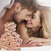 Lust Tower, 48Pcs Super Naughty Block Tower Game, Valentine Tumbling Tower Stacking Blocks, Fun Date Night Activities, Date Night Party Game 1 Set view 2
