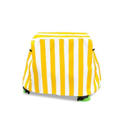 Exokugo Kids Water Table Cover, Outdoor Heavy Duty Durable Waterproof Dustproof Anti-UV Kids Water Play Table Cover, Compatible with Step2 Rain Showers Splash Pond, Yellow