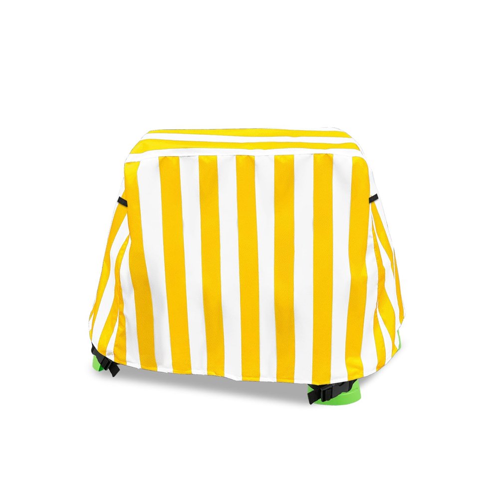 Exokugo Kids Water Table Cover, Outdoor Heavy Duty Durable Waterproof Dustproof Anti-UV Kids Water Play Table Cover, Compatible with Step2 Rain Showers Splash Pond, Yellow