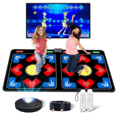 Dance Mat for Kids Adults|Dancing Mat for Family with Dance pad Games/Puzzle Game/Yoga,Plug & Play TV Game,Girl Birthday Gift for Kids