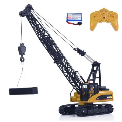 wheelfun HUINA 572 15CH RC 1/14 Construction Crane Truck Tower Excavator Model Car Hobby Grade Model for Adult Hobby